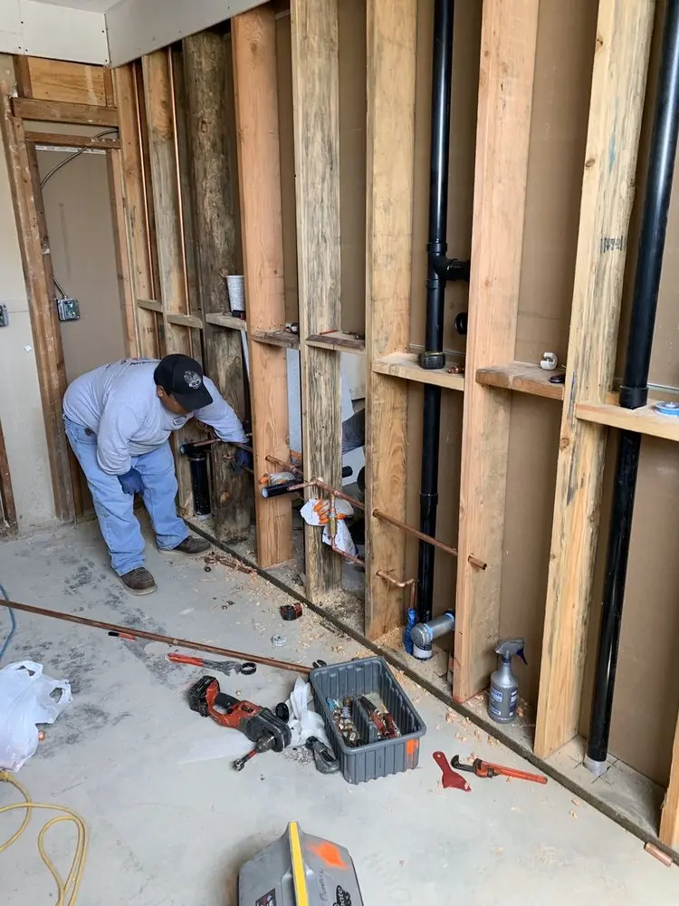 Commercial rough-in plumbing for Water Heater Replacement in Packanack Lake